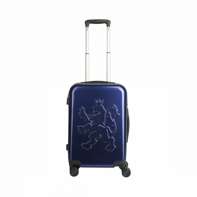 O.leo Travel Suitcase Blue