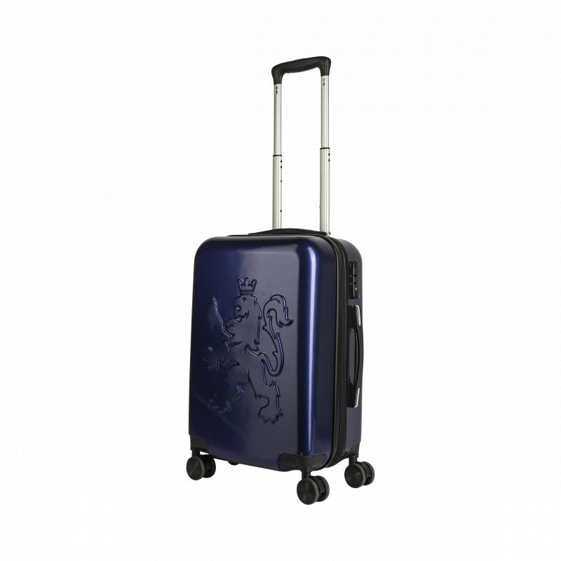O.leo Travel Suitcase Blue