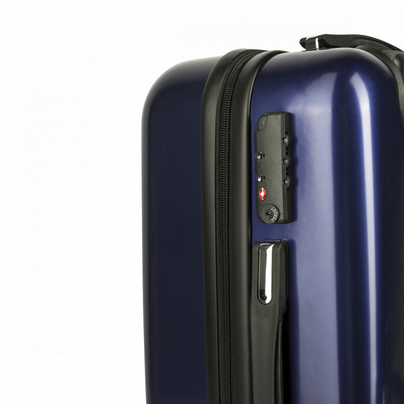 O.leo Travel Suitcase Blue