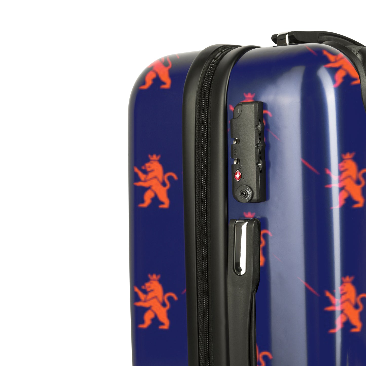 O.leo Travel Suitcase Blue