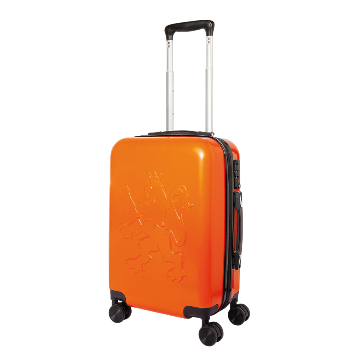 O.leo Suitcase Orange | Trolley | Hard Case | Hand luggage case 35L