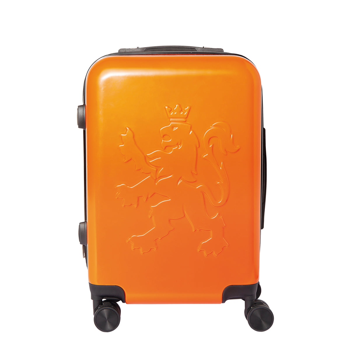 O.leo Suitcase Orange | Trolley | Hard Case | Hand luggage case 35L