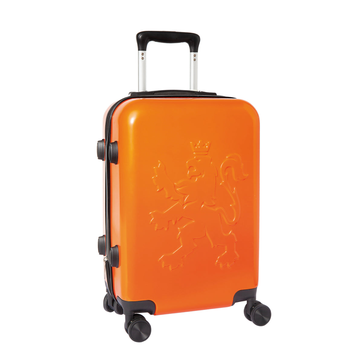 O.leo Suitcase Orange | Trolley | Hard Case | Hand luggage case 35L