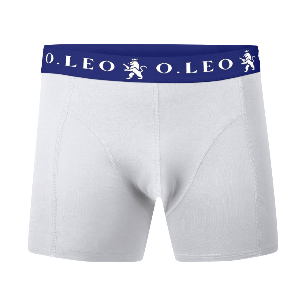 O.Leo Heren 2 Pack Boxershorts Wit