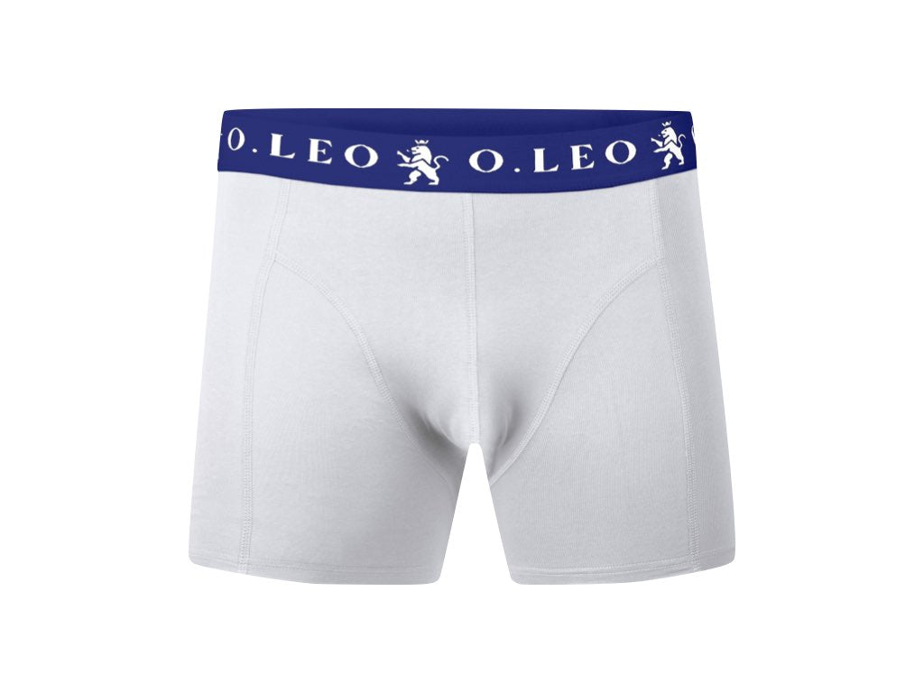 O.Leo Men's 2 Pack Boxer Shorts Black