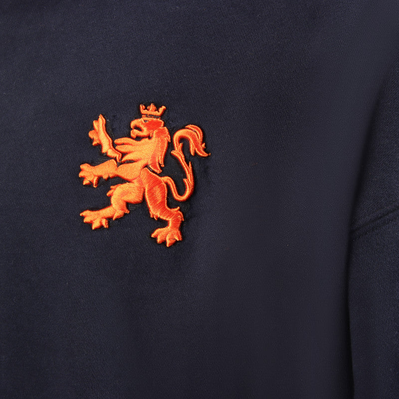 O.Leo Hoodie Blue (Orange Lion)