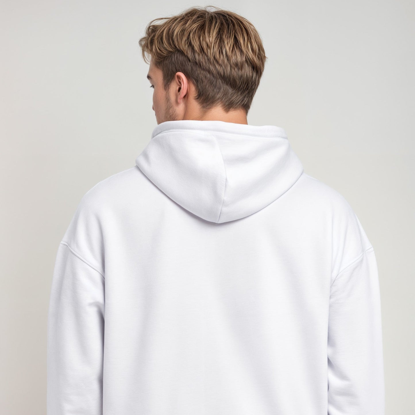 O.Leo Hoodie Wit (Blauwe Leeuw)