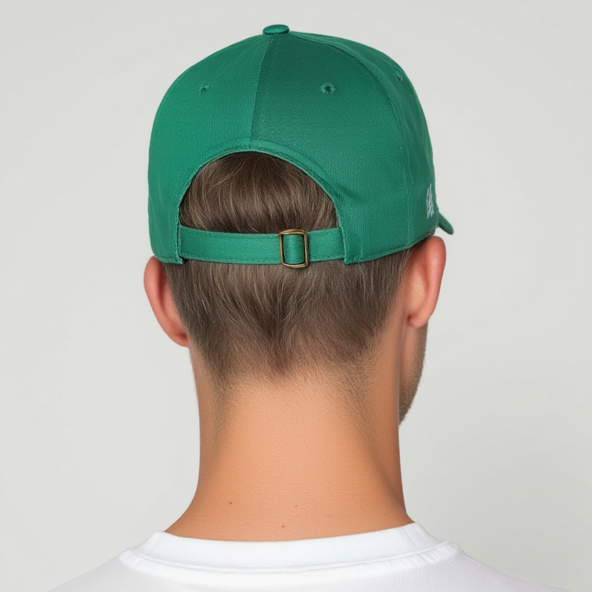 O.leo baseball cap with Dutch lion - Green - Unisex