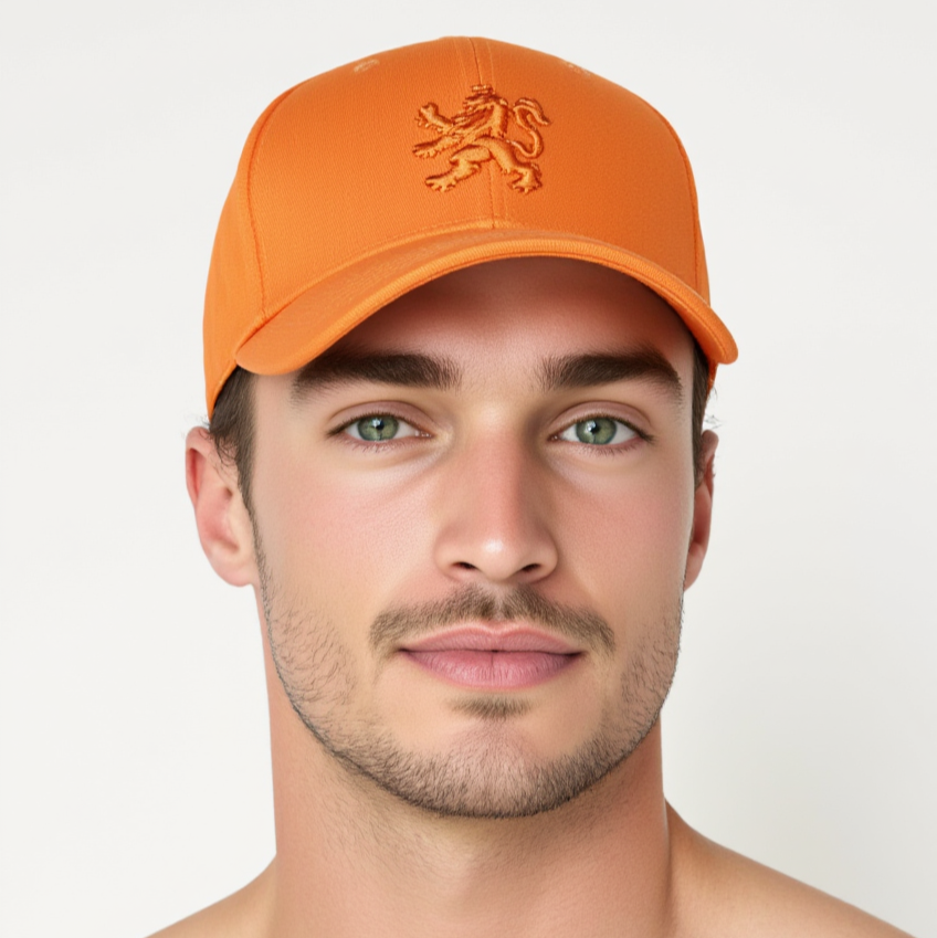 COMBIDEAL O.Leo Cap - Oranje - Oranje leeuw & MyTech Earbuds