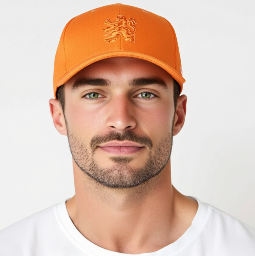 O.Leo baseballpet - Oranje - Oranje Hollandse leeuw