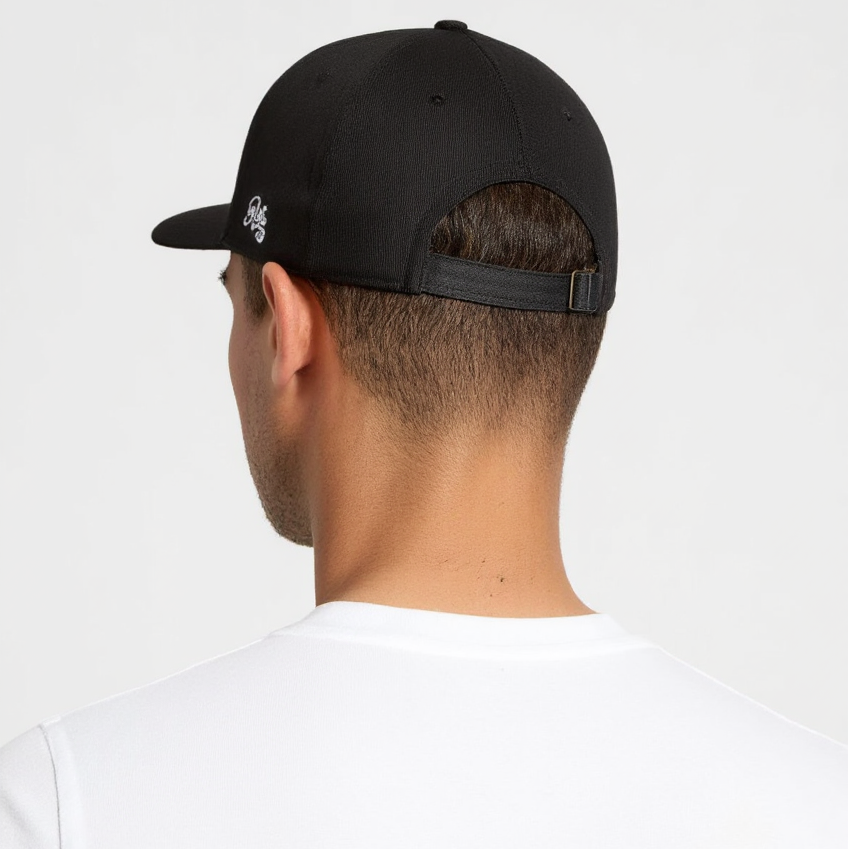 O.Leo baseballpet - Zwart - Witte Hollandse leeuw - Unisex