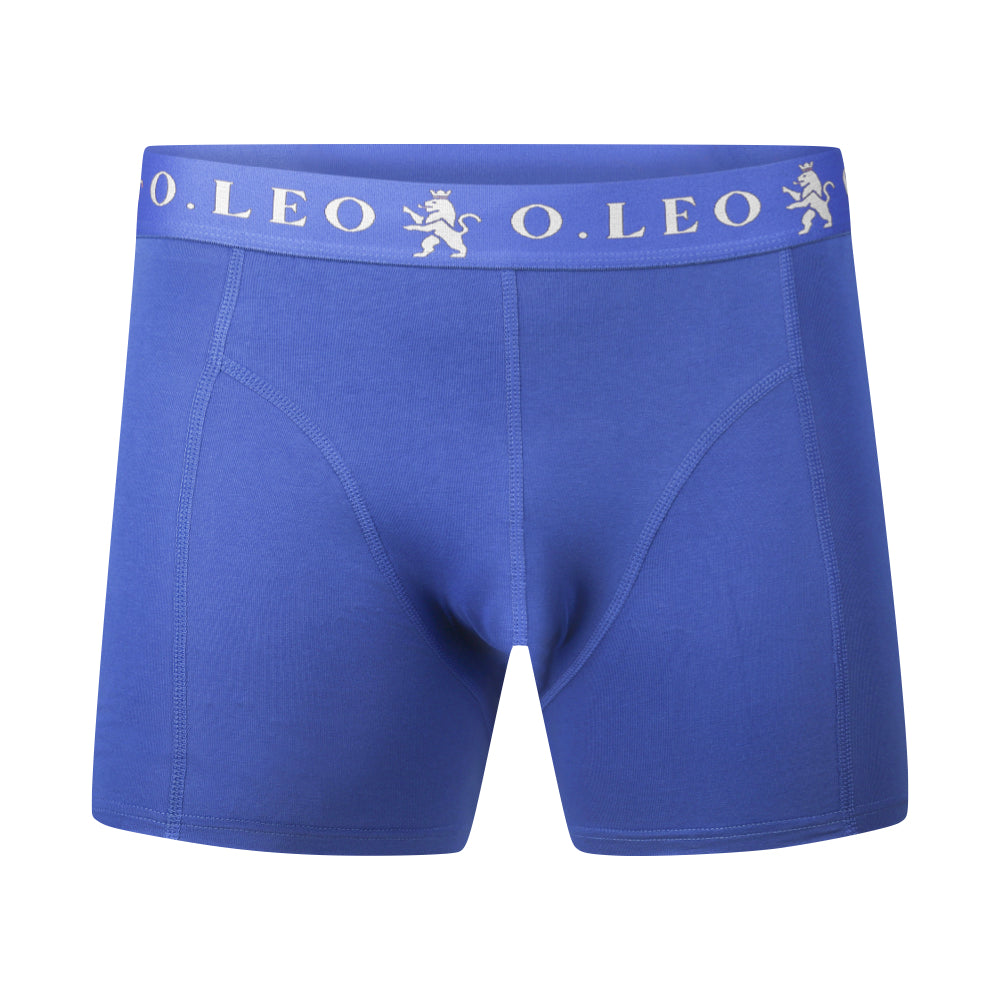 O.Leo Heren 2 Pack Boxershorts Blauw