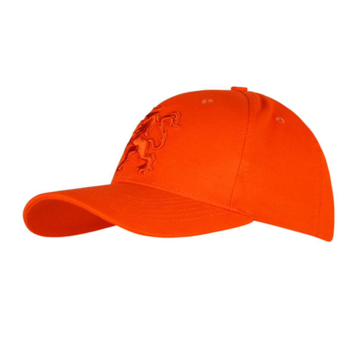 O.leo baseballpet met Hollandse leeuw - oranje - Unisex