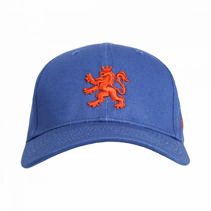 O.leo baseballpet met Hollandse leeuw - Blauw met oranje leeuw – Unisex