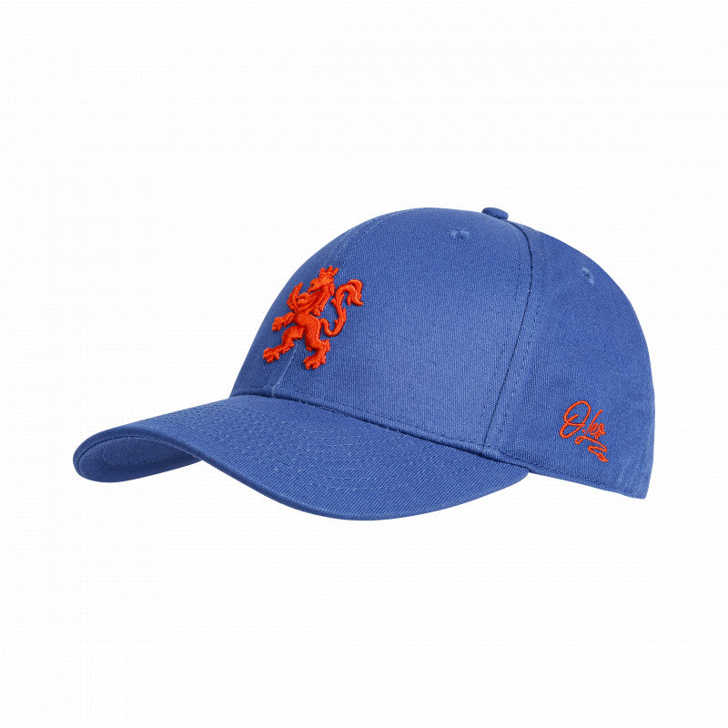 O.Leo baseballpet - Blauw - Oranje Hollandse leeuw – Unisex