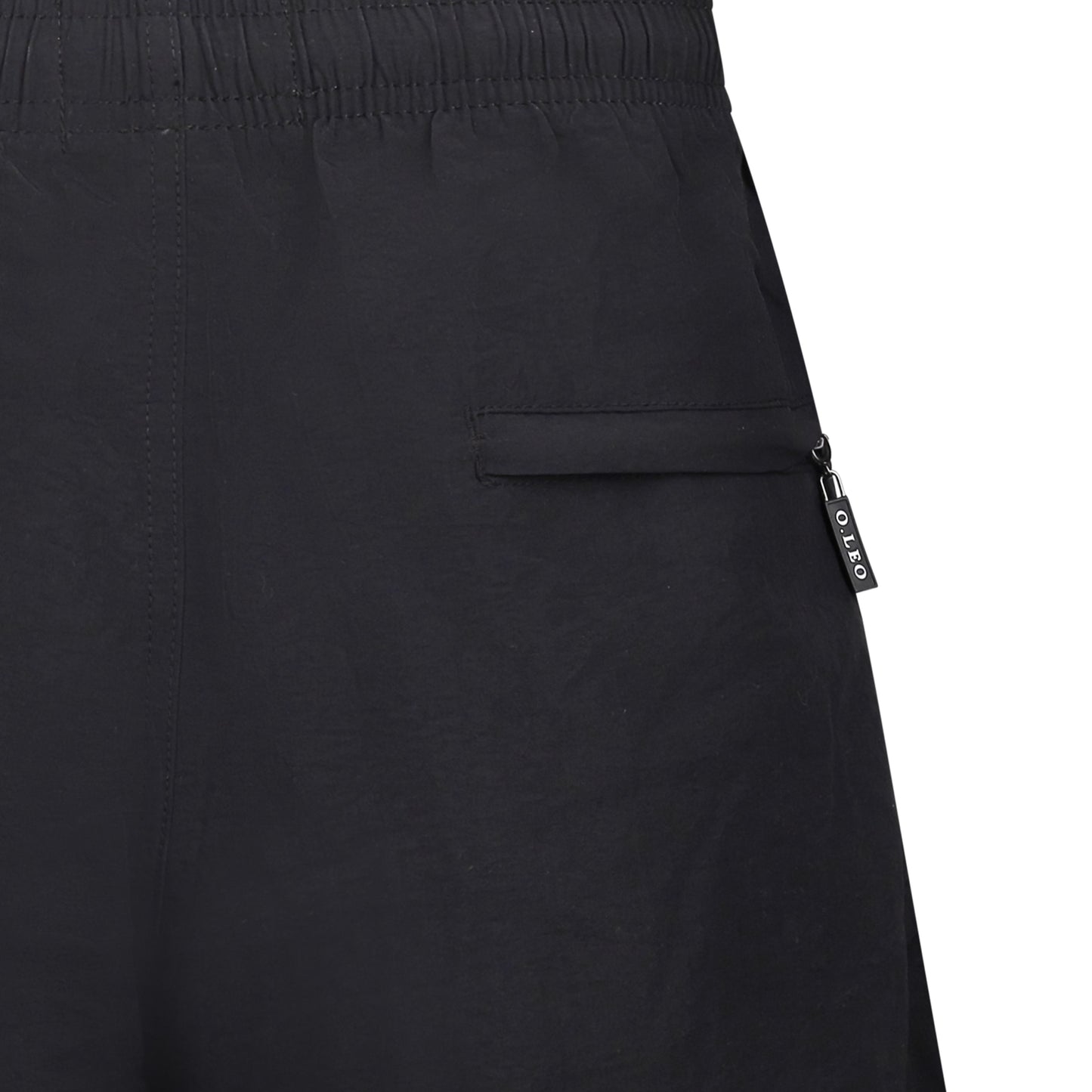 O.Leo Men's Swimming Trunks Black with free boxer shorts