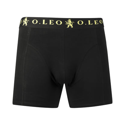 O.Leo Heren 2 Pack Boxershorts Black