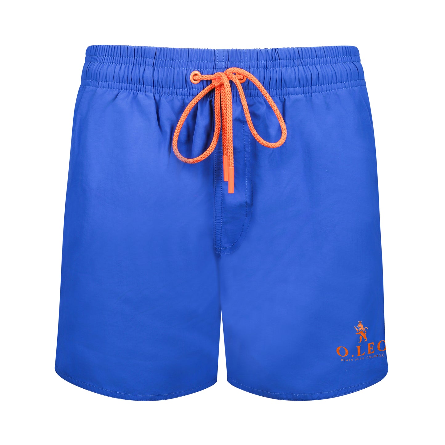 O.LEO Heren Zwembroek Blue met gratis boxershort