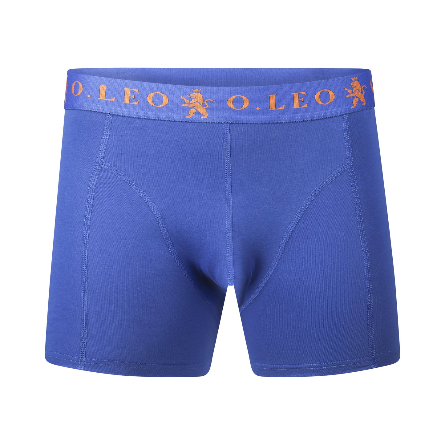 O.LEO Heren Zwembroek Blue met gratis boxershort