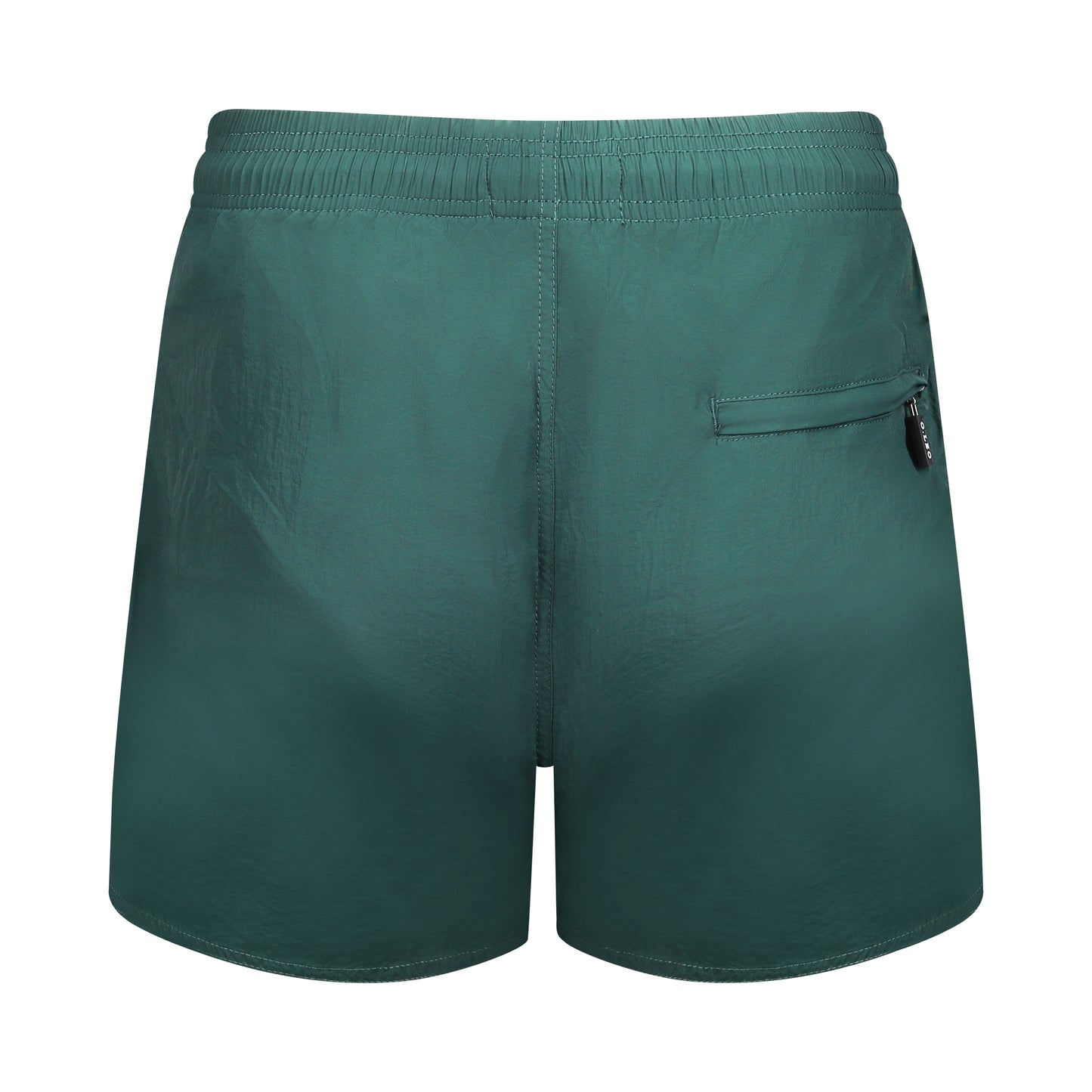O.Leo Men's Swimming Trunks Green with free boxer shorts