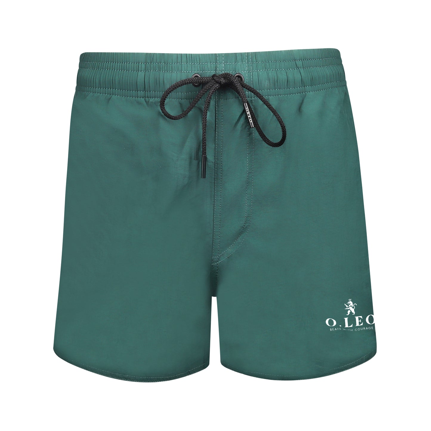 O.LEO Heren Zwembroek Green met gratis boxershort