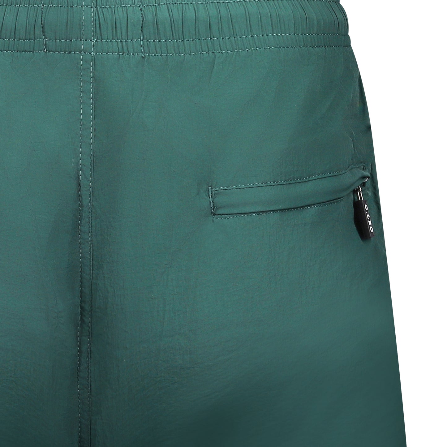 O.Leo Men's Swimming Trunks Green with free boxer shorts