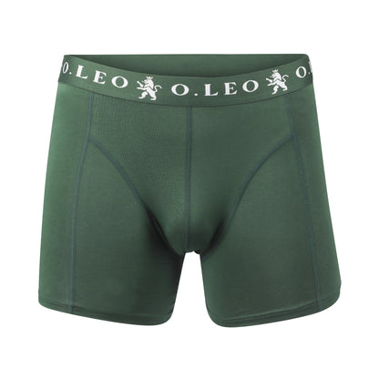 O.LEO Heren Zwembroek Green met gratis boxershort