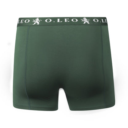 O.Leo Heren 2 Pack Boxershorts Green