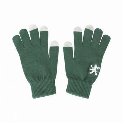 O.Leo Beanie Groen met groene handschoenen