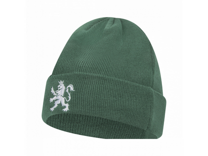 O.Leo Beanie Groen met groene handschoenen