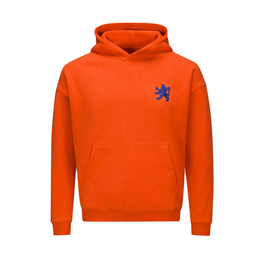 O.Leo Hoodie Oranje (Blauwe Leeuw)