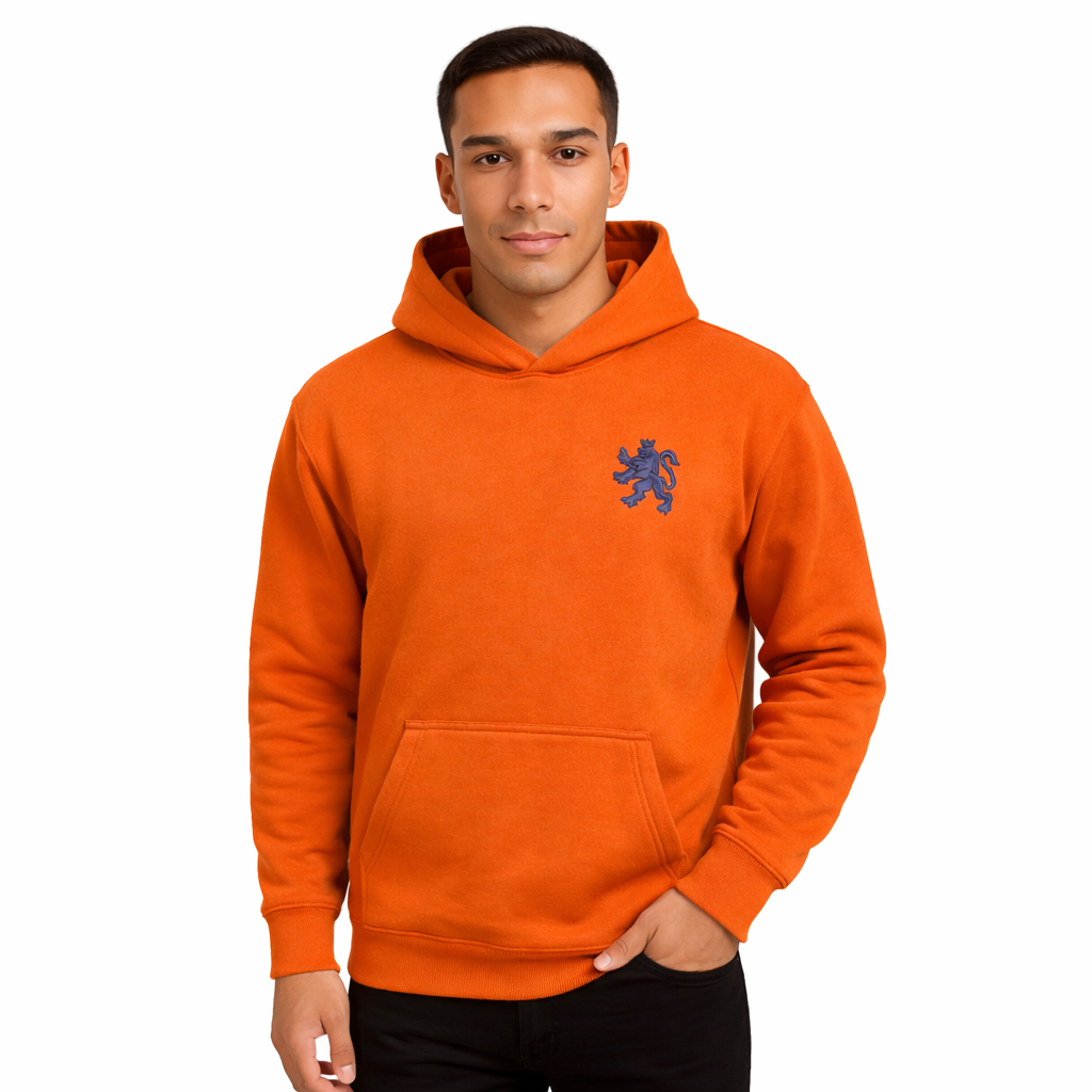 O.Leo Hoodie Oranje (Blauwe Leeuw)