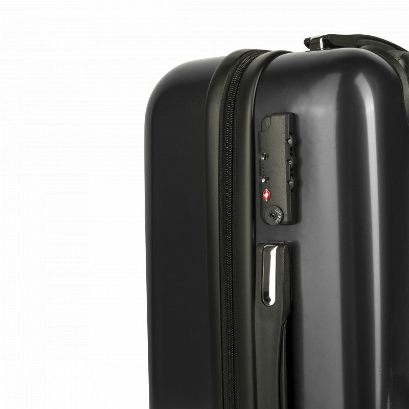 O.leo Travel Suitcase Black