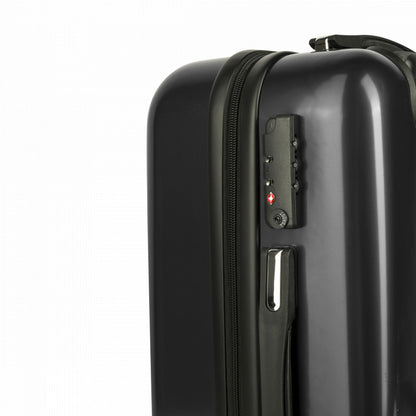 O.leo Travel Suitcase Black