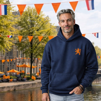 O.Leo Hoodie Blauw (Oranje Leeuw)