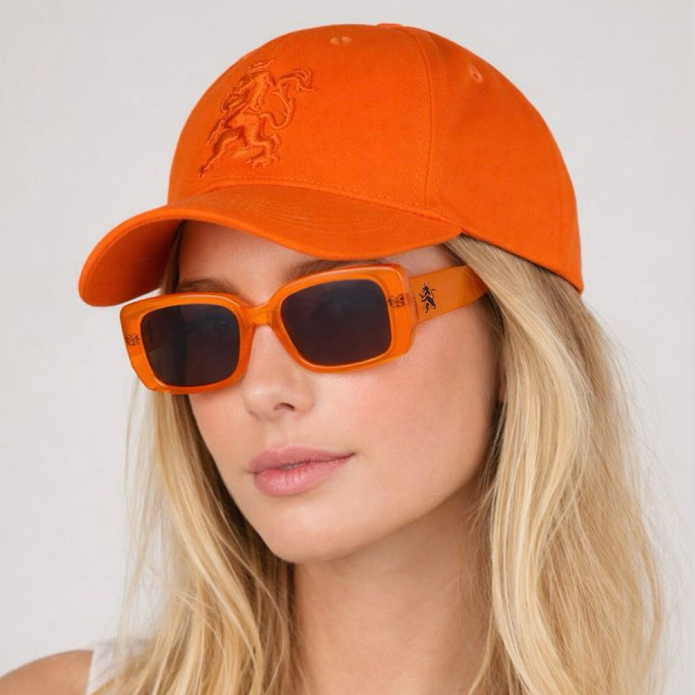 O.Leo zonnebril Oranje