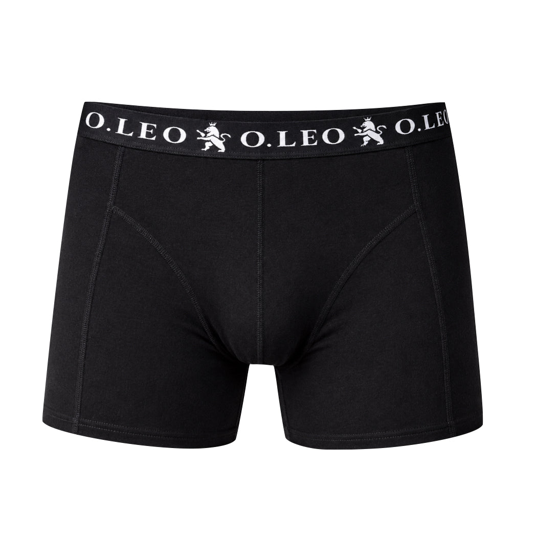 O.Leo Heren 2 Pack Boxershorts Zwart