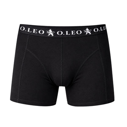 O.Leo Heren 2 Pack Boxershorts Zwart