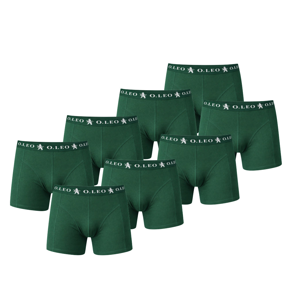 O.Leo Herren 2er-Pack Boxershorts Blau 