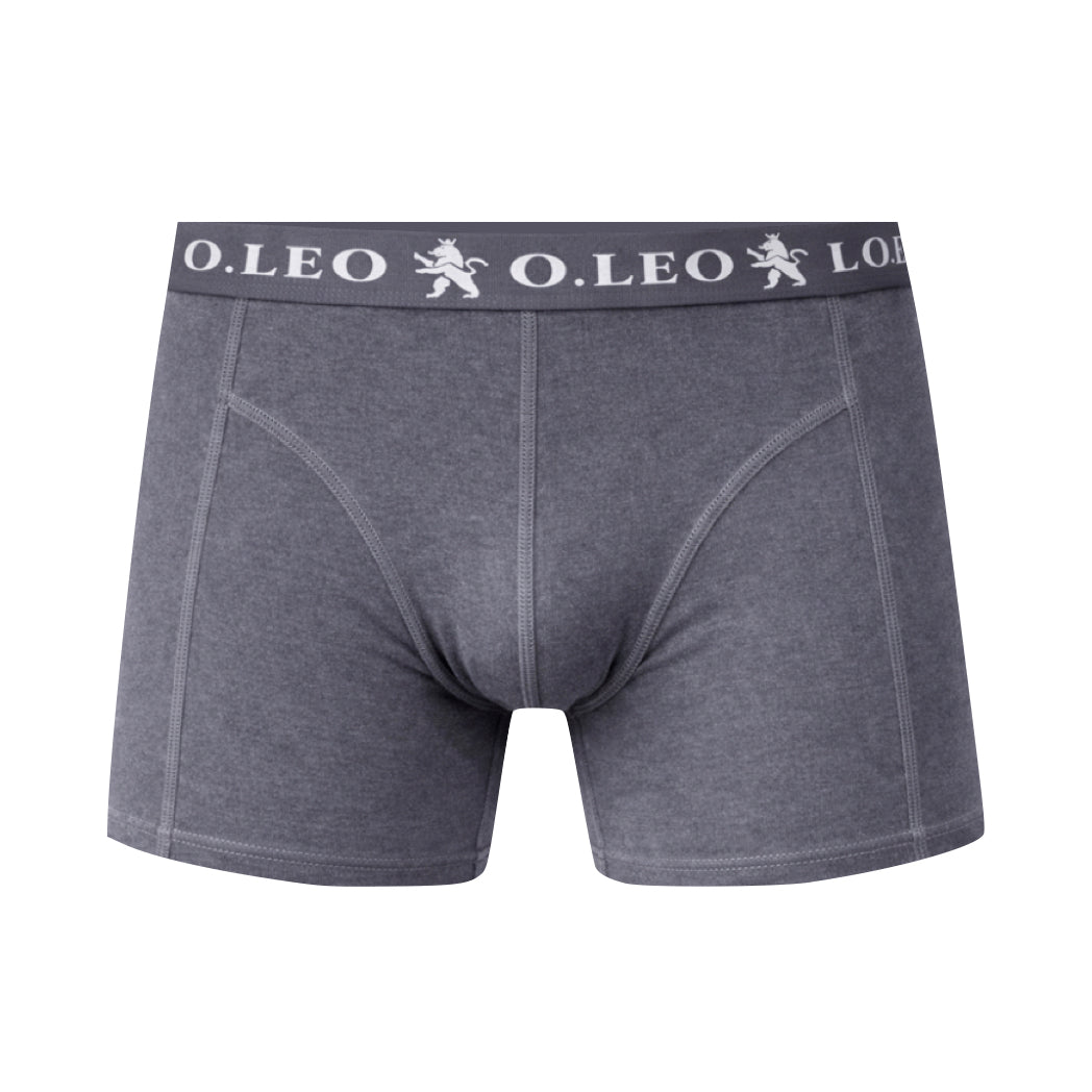 O.Leo Herren 2er-Pack Boxershorts Schwarz 
