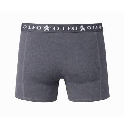 O.Leo Herren 2er-Pack Boxershorts Schwarz 