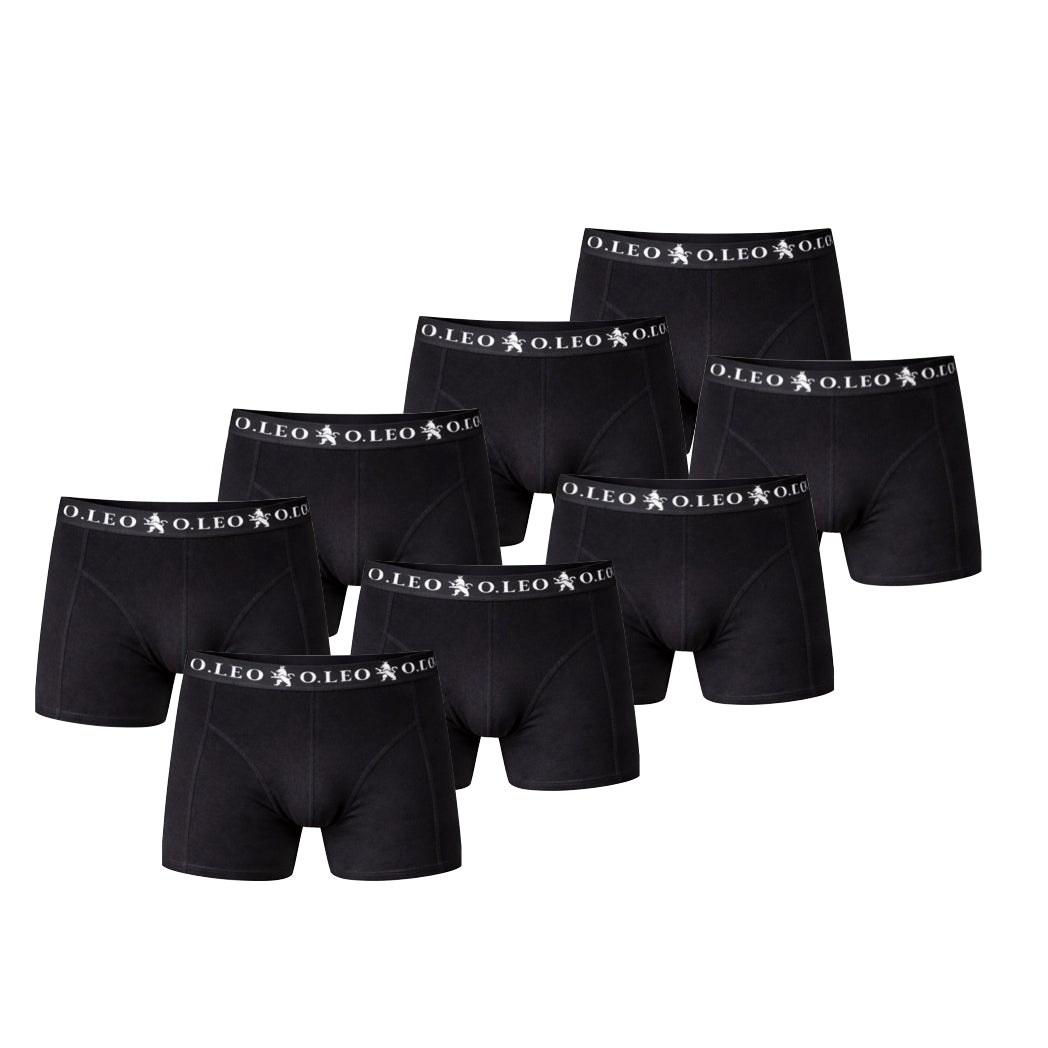 O.Leo Herren 2er-Pack Boxershorts Blau 
