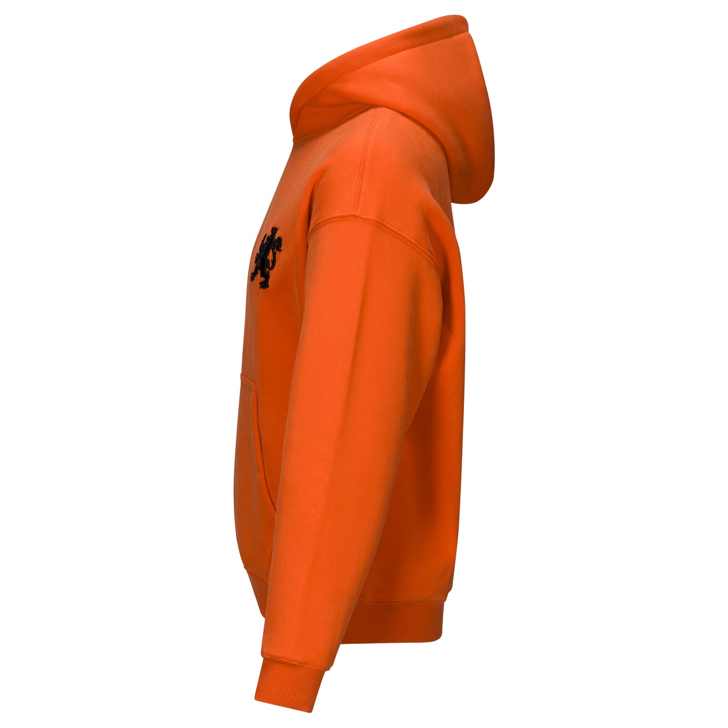O.Leo Hoodie Orange (Black Lion)