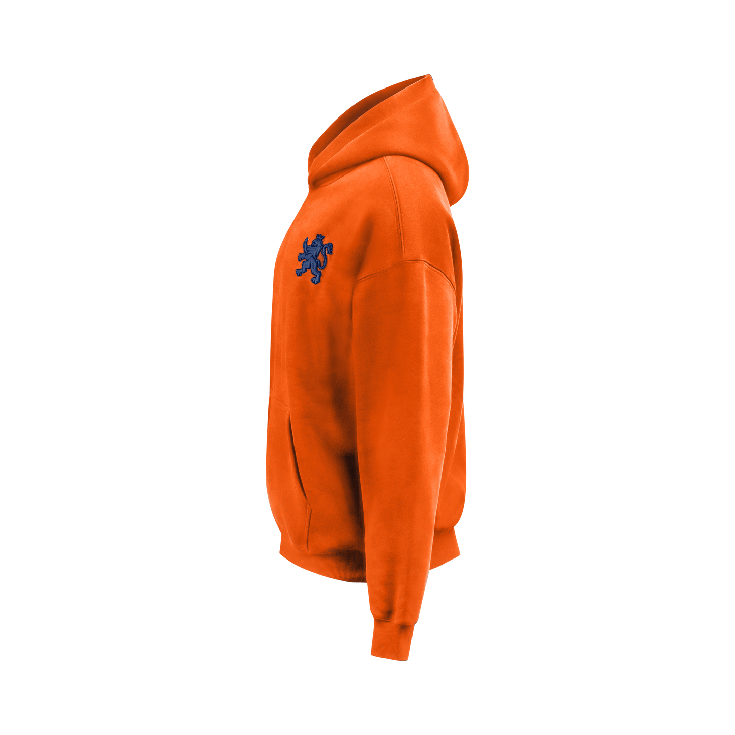 O.Leo Hoodie Oranje (Blauwe Leeuw)