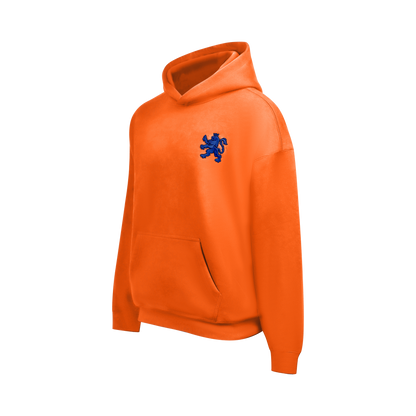 O.Leo Hoodie Oranje (Blauwe Leeuw)