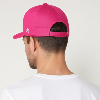 O.Leo baseballpet - Roze - Witte Hollandse leeuw – Unisex