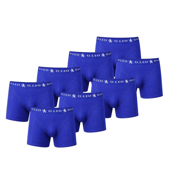 O.Leo Herren 2er-Pack Boxershorts Blau 