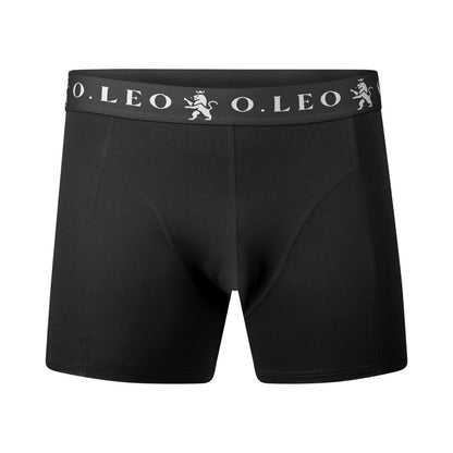 O.Leo Heren 2 Pack Boxershorts Zwart