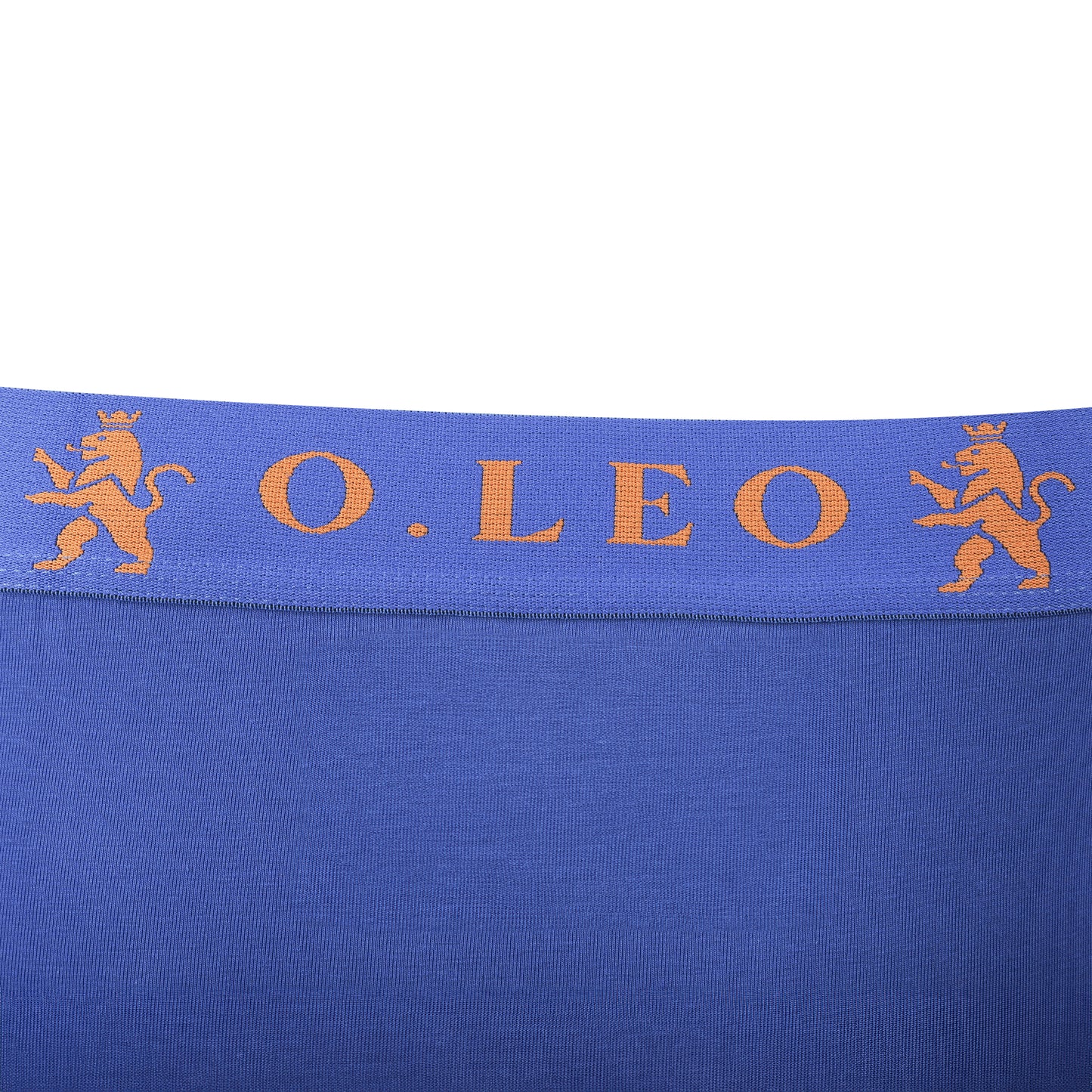 O.Leo Men's 2 Pack Boxer Shorts Blue 
