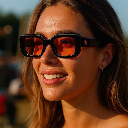 O.Leo zonnebril Zwart